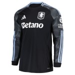 Damen Aston Villa 2025/26 Auswärts Langarmtrikot