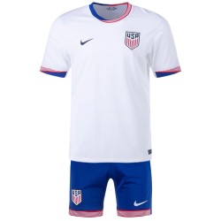 Kinder USMNT Heimtrikot+Kurze Hosen Copa America 2024