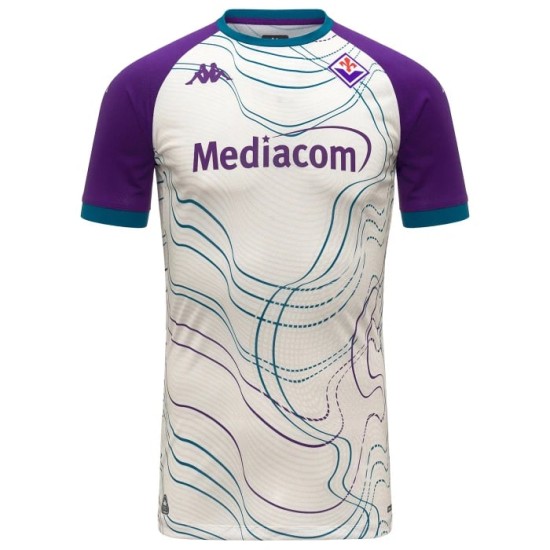 Herren Fiorentina 2025/26 Ausweich-Aufwärmtrikot – Weiß Herren Fiorentina 2025/26 Ausweich-Aufwärmtrikot – Weiß