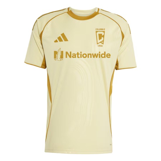 Kinder Columbus Crew 2025 Drittes Pre Match Shirt - Gelb
