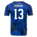 Alex Morgan #13 USWNT Auswärtstrikot Weltmeisterschaft 2022