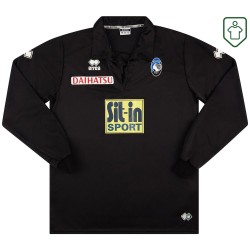 Herren Atalanta 2007/08 Retro-Trikot Langarm