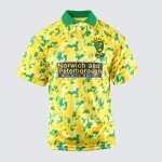Kinder Norwich City 1993 Retro UEFA Cup Trikot