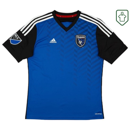 Männer San Jose Earthquakes 2014/15 Heim Retro Shirt