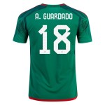 Andrés Guardado #18 Mexiko Heimtrikot Weltmeisterschaft 2022 Andrés Guardado #18 Mexiko Heimtrikot Weltmeisterschaft 2022