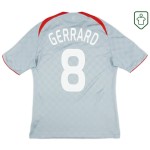 Herren Liverpool 2008/09 Auswärts Retro Shirt Gerrard #8