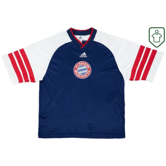 Herren Bayern München 1998/99 Retro-Trikot – Blau