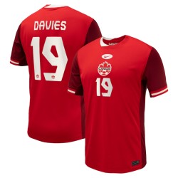 Kinder DAVIES Kanada 2024 Heimtrikot Kinder DAVIES Kanada 2024 Heimtrikot