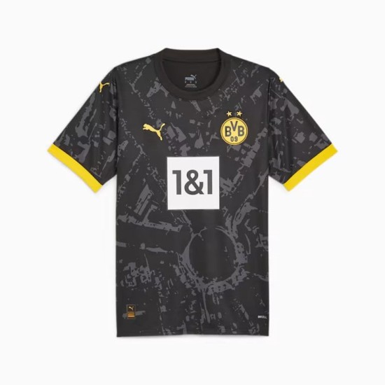 Kinder BVB Borussia Dortmund 2023/24 Auswärts Trikot