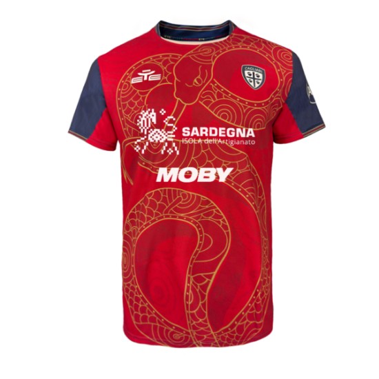 Kinder Cagliari Calcio 2024/25 Spezialtrikot