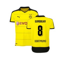 Kinder GUNDOGAN BVB Borussia Dortmund 2015/16 Heimtrikot Kinder GUNDOGAN BVB Borussia Dortmund 2015/16 Heimtrikot