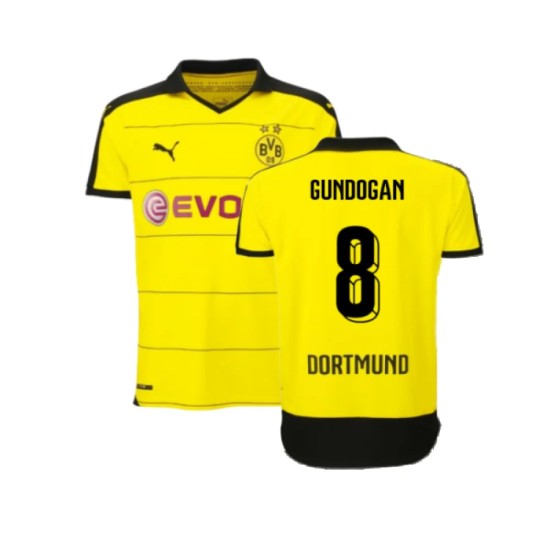 Herren GUNDOGAN BVB Borussia Dortmund 2015/16 Heimtrikot