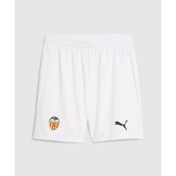 Valencia CF Kinder-Heimshorts 2025/26 – Weiß