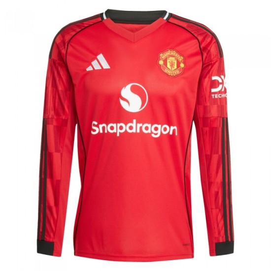 Herren Manchester United 2025/26 Dritt Langarmtrikot