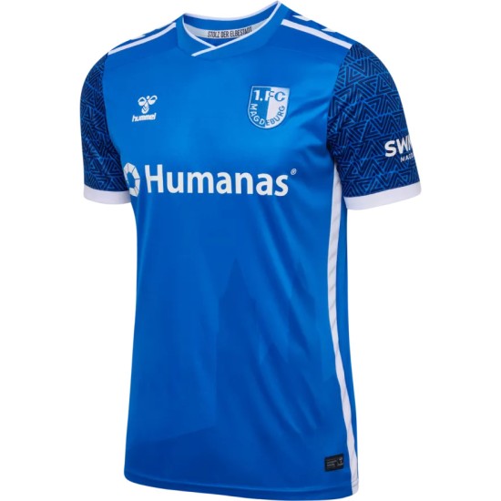 Damen 1. FC Magdeburg 2024/25 Heimtrikot Damen 1. FC Magdeburg 2024/25 Heimtrikot