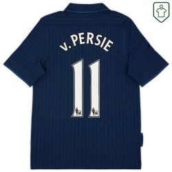 Herren Arsenal 2009/10 Auswärts Retro Shirt v. Persie #11