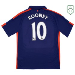 Herren Manchester United 2014/15 Drittes Retro Shirt Rooney #10