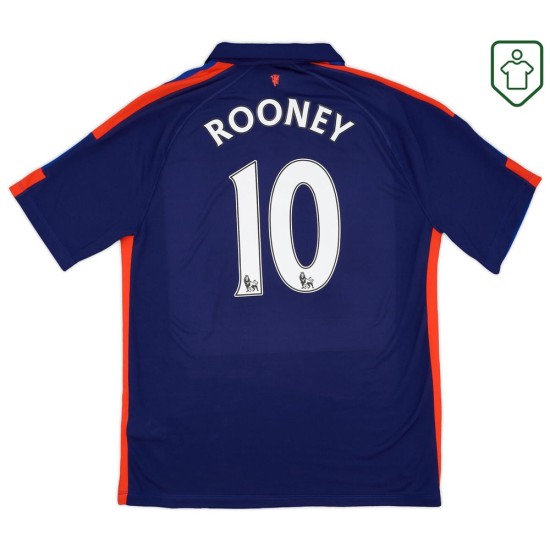 Herren Manchester United 2014/15 Drittes Retro Shirt Rooney #10