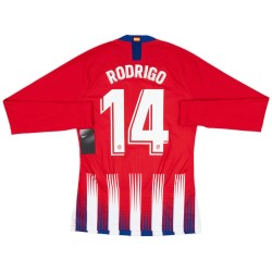 Kinder RODRIGO Atletico Madrid 2024/25 Heimtrikot Langarm