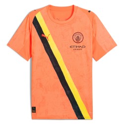Herren Manchester City 2025/26 KidSuper Trikot - Orange