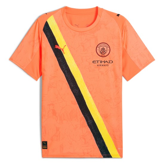 Damen Manchester City 2025/26 KidSuper Trikot - Orange Damen Manchester City 2025/26 KidSuper Trikot - Orange