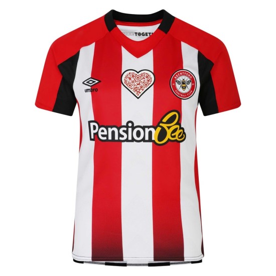 Kinder Brentford 2024/25 Heimtrikot
