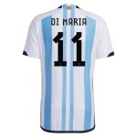Ángel Di María #11 Argentinien Heimtrikot Weltmeisterschaft 2022