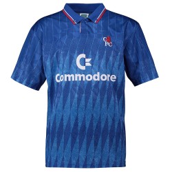 Herren Chelsea 1990 Retro Trikot Blau