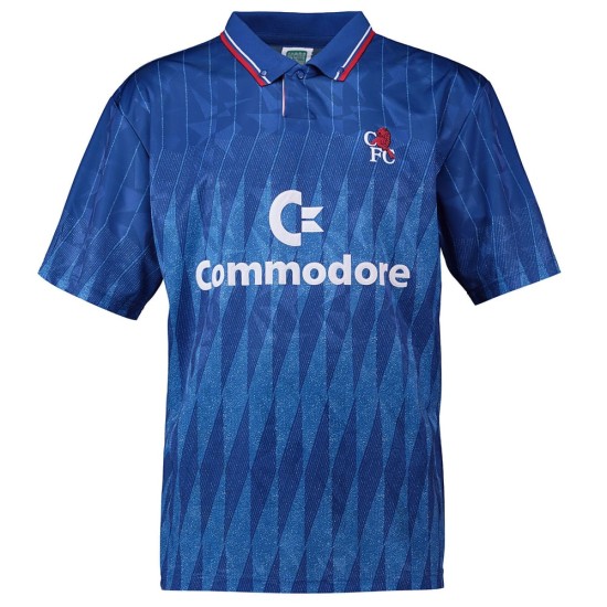Damen Chelsea 1990 Retro Trikot Blau