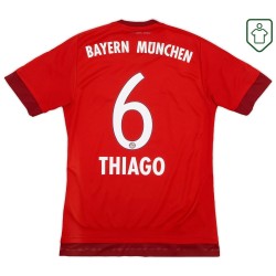 Herren Bayern München 2015/16 Heim-Retro-Trikot Thiago #6