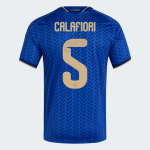 Damen Italien 2026 Heim Authentisches WM-Trikot CALAFIORI #5
