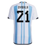 Paulo Dybala #21 Argentinien Heimtrikot Weltmeisterschaft 2022 Paulo Dybala #21 Argentinien Heimtrikot Weltmeisterschaft 2022
