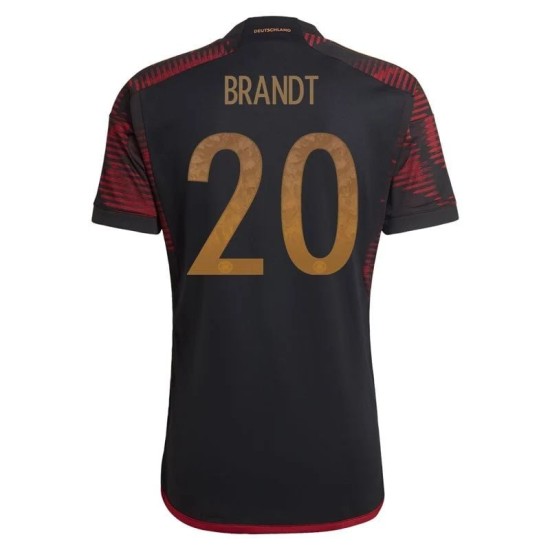 Julian Brandt #20 Deutschland Auswärtstrikot Weltmeisterschaft 2022