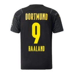 Kinder HAALAND BVB Borussia Dortmund 2021/22 Auswärtstrikot