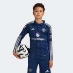 Kinder Manchester United 2024/25 Auswärts Langarmtrikot