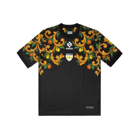 Damen Sorrento Calcio 1945 2025/26 Auswärtstorwarttrikot Schwarz