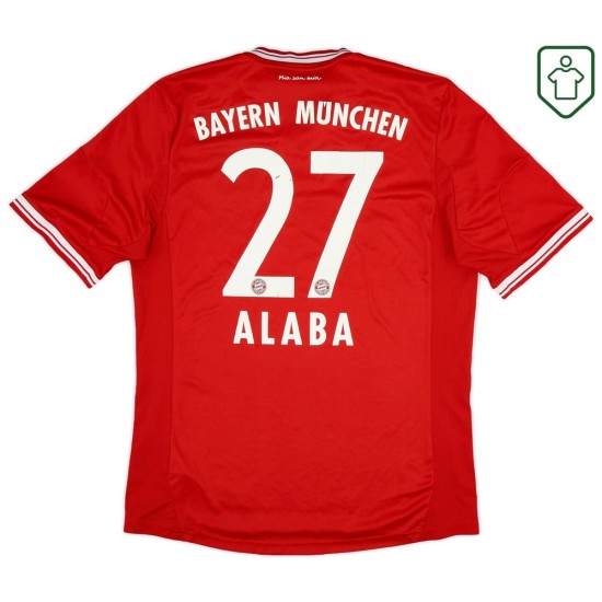 Herren Bayern München 2013/14 Heim-Retro-Trikot Alaba #27 Herren Bayern München 2013/14 Heim-Retro-Trikot Alaba #27