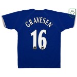 Herren Everton 2003/04 Heim Retro Shirt Gravesen #16