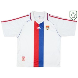 Herren Olympique Lyon Heim-Retro-Trikot 1998/00 Herren Olympique Lyon Heim-Retro-Trikot 1998/00