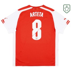 Herren Arsenal 2014/15 Heim Retro Shirt Arteta #8