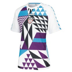 Damen Sunderland Retro Remix Matchtag Shirt - Weiß