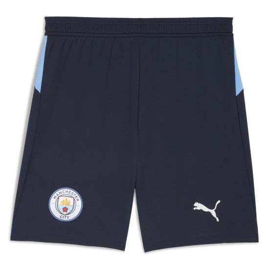 Kinder Manchester City 2025/26 Heimshorts – Schwarz Kinder Manchester City 2025/26 Heimshorts – Schwarz
