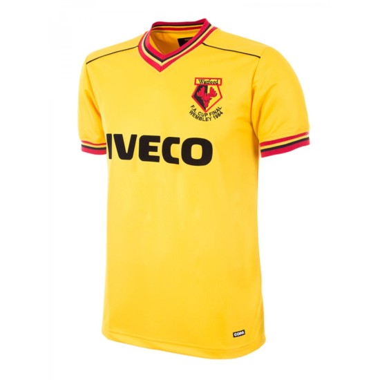 Damen Watford 1982/85 Heim Retro Trikot Damen Watford 1982/85 Heim Retro Trikot