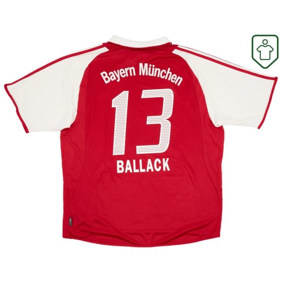 Herren Bayern München 2003/04 Heim-Retro-Trikot Ballack #13