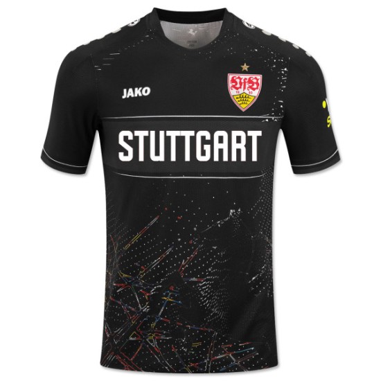 Kinder VfB Stuttgart 2024/25 Auswärtstrikot - Schwarz Kinder VfB Stuttgart 2024/25 Auswärtstrikot - Schwarz