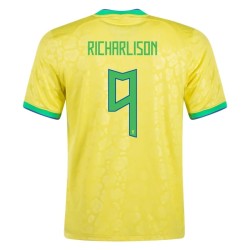 Richarlison #9 Brasilien Heimtrikot Weltmeisterschaft 2022