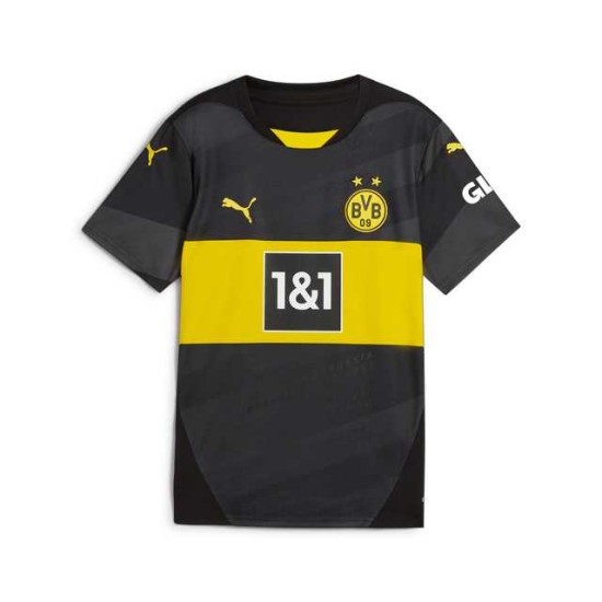Kinder BVB Borussia Dortmund 2024/25 Auswärts Trikot Kinder BVB Borussia Dortmund 2024/25 Auswärts Trikot