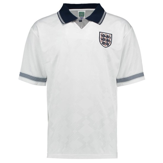 Herren England 1990 Weltmeisterschaft Retro Trikot