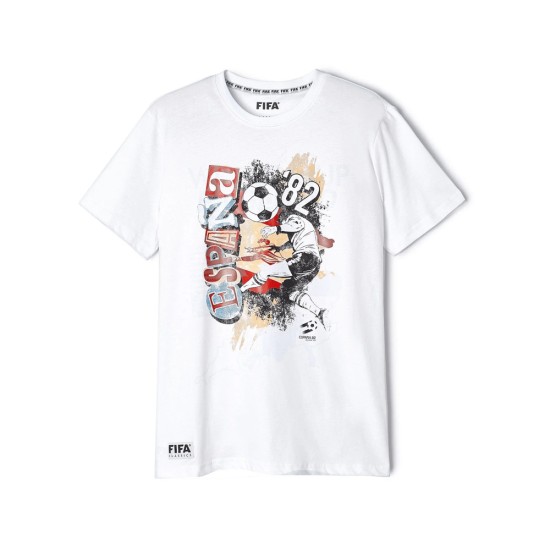 Kinder Spanien 82 Retro Klassiker Paint Shirt