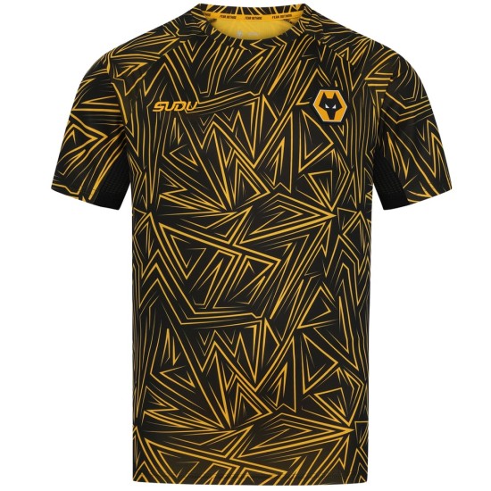 Herren Wolverhampton Wanderers 2025/26 Heim Aufwärmtrikot